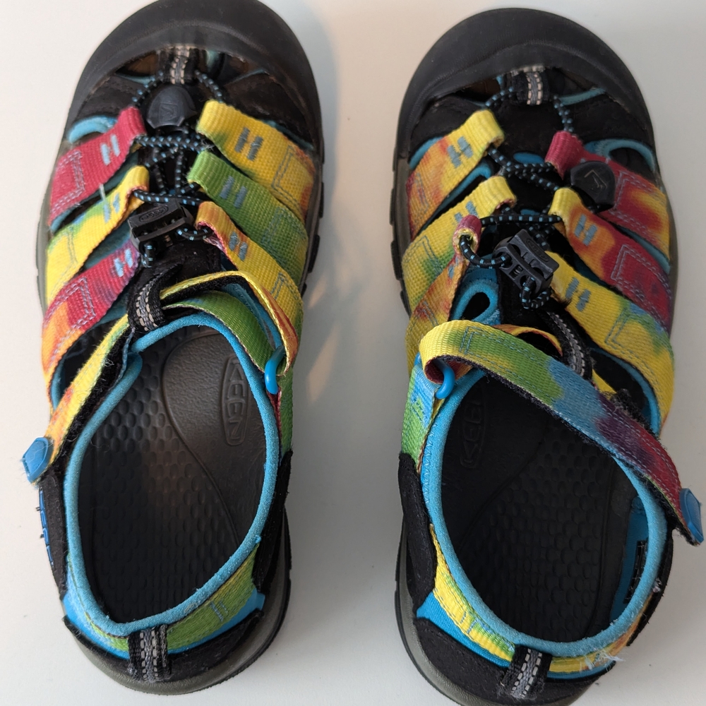 KEEN Kids' Multicolor Tie Dye Sandals Size 3
